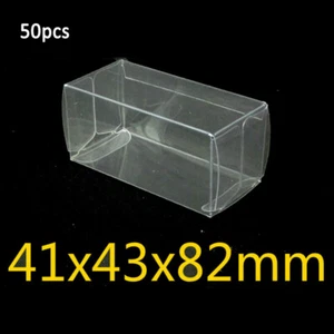20-50pcs 1/64 Toys Car PVC Protector Box Display Case For Hotwheels Matchbox - Picture 1 of 12