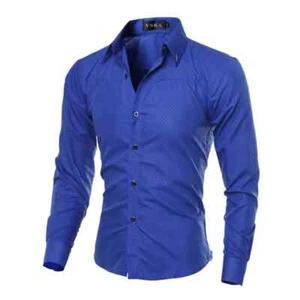 2025 Nuova Camicia Uomo Casual Autunno Taglie Forti Stampata Plaid Uomo Manica Lunga Shirt - Foto 1 di 29