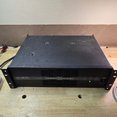 Crest Audio VS1100 Wired Portable 120Volt 60Hz Professional Power Amplifier read - Image 1 of 4