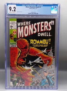 CGC 9.2 Marvel WHERE MONSTERS DWELL #7 Tales to Astonish #19 Jack Kirby Stan Lee - Picture 1 of 3