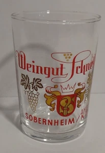 Weingut Schneider 3" Wine Tasting Glass Sobernheim Nahe Germany Vintage Cup Rare - Picture 1 of 3