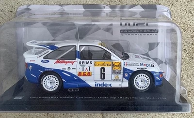 Ford Escort RS Delecour rallye Monté carlo 1994 HACHETTE Wrc 1/24 par Altaya IXO - Photo 1/2
