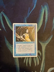 MAGIC THE GATHERING 4TH EDITION CREATURE BOND - Picture 1 of 2