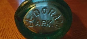Vintage Coca-Cola Bottle - EL DORADO Arkansas 28-51, Green Glass, RARE - Picture 1 of 4