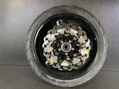 01-03 Suzuki GSXR600 GSX-R 600 2003 rueda delantera rotores magnéticos Foto 1 de 4