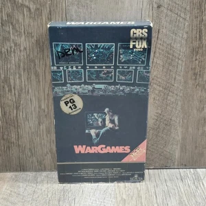 VHS 1983 WAR GAMES CBS/FOX Video Matthew Broderick,Ally Sheedy,Dabney Coleman - Picture 1 of 6