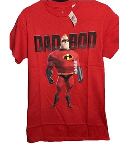 Offizielle Disney Parks Die Unglaublichen Mr. Incredible Dad Bod Shirt - Herren Small - Bild 1 von 2