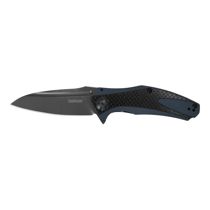 Cuchillos Kershaw Natrix 7007CF 8Cr13MoV Negro Fibra de Carbono/Azul G10 Foto 1 de 2
