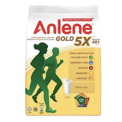 Anlene Gold 5X Leche en Polvo para Adultos Nutrición Completa - Sabor Original 950g Foto 1 de 4