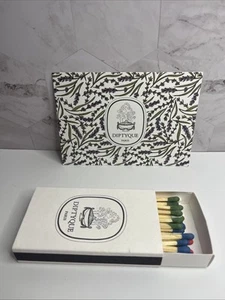DIPTYQUE Paris Allumettes Match Box Colorful Matches & Postcard New - Picture 1 of 3