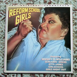 Reform School Girls Soundtrack 1986 Rhino RNLP 70310 Vinyl Record 1980s - Picture 1 of 9