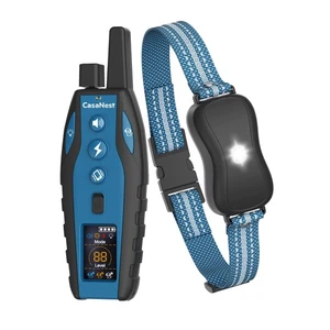 Collar de choque para perros con control remoto - Collar de entrenamiento para perros de 3300 pies para perros 60... - Imagen 1 de 7