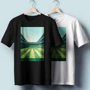 Wimbledon Tennis Legacy T-Shirt – Iconic Court Graphic | Unisex Heavy Cotton - Picture 1 of 4
