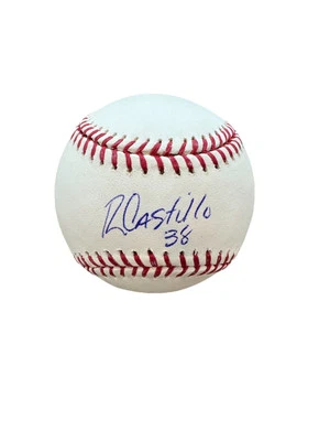 Rusney Castillo Firmado Oficial Grandes Ligas Béisbol JSA Foto 1 de 2