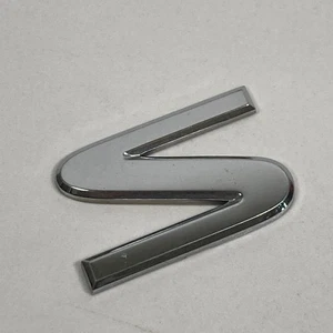 2009-2014 Nissan Murano SV AWD Emblem Logo Letter 'S' Rear Tailgate Trunk Chrome - Bild 1 von 9