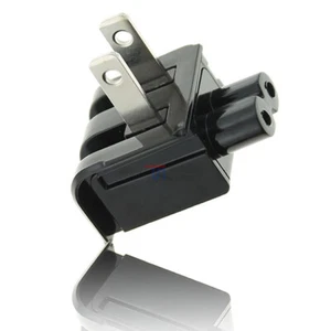 Fuente de alimentación US Plug Adapter cargador Charger Eurocable (negro) - Imagen 1 de 1