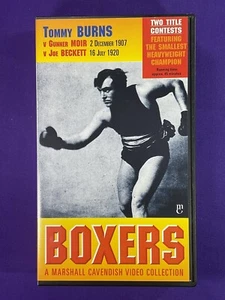 Tommy Burns, Boxer, VHS Video - Picture 1 of 3