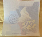 Official Cadburys Single 99 Flake Soft Serve Window Corner Sticker
