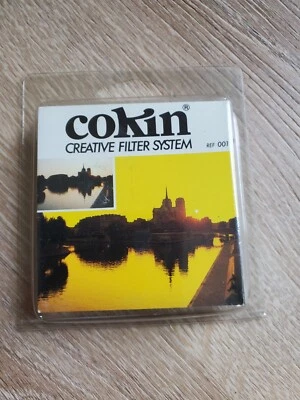 COKIN 001 coef +1/3 Cromofilter yellow w/ Case Vintage France - Image 1 of 4