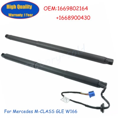 Par de puntal de gas portón trasero para Mercedes Clase M GLE W166 1669802164 1668900430 Foto 1 de 4