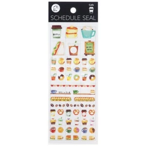 Mind Wave Repositionable Decorative Journal Planner Clear Stickers / Coffee - Picture 1 of 2