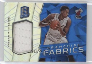 2015-16 Panini Spectra Franchise Fabrics Silver Prizm /49 Hassan Whiteside #50