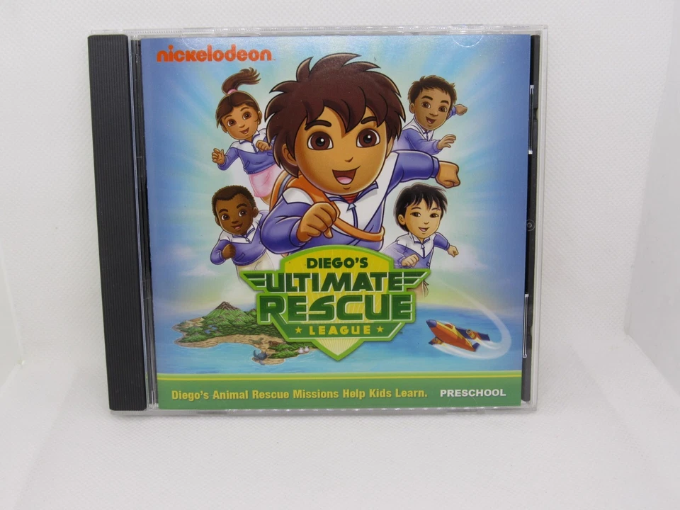 Nickelodeon Diego's Ultimate Rescue League Preschool CD Computer Software - Image 1 of 3