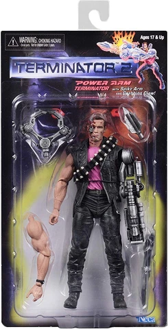 NECA Reel Toys Terminator 2 Kenner Tribute Power Arm T-800 T800 7"  figure XX Cover
