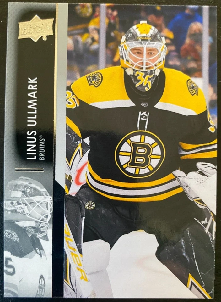 Linus ULLMARK 2021-22 Upper Deck Extended Series #517 Boston Bruins - Image 1 of 2