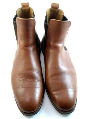 Allen Edmonds "LIVERPOOL" Hombres Cuero Chelsea Botas 11 E Chili EE. UU. (224N) Foto 1 de 4