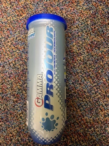 Vintage (2005) Gamma Pro Tour 3-Tennis Ball Can - Unopened Cover