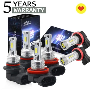 Fit 2012-2022 Subaru Impreza Sedan 4-Door 2.0L Led Headlight Fog Light CSP Bulbs - Picture 1 of 24