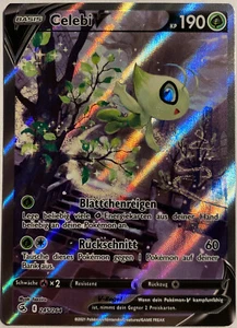Pokemon Celebi V Alternative Art | Deutsch 245/264 Fusionsangriff | Near Mint - Bild 1 von 2