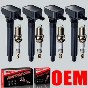 4X OEM Ignition Coil & Iridium Spark Plugs For Jeep Cherokee Renegade 2.4L UF751 - Picture 1 of 15