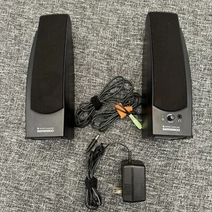 Altavoces para computadora Altec Lansing serie 100 120 audio alimentado con cable de alimentación - Imagen 1 de 6