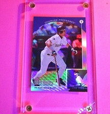 1998 Donruss Collections Preferred PRIZED Refractor, PC576, LARRY WALKER HOF SSP