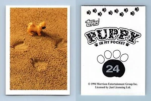 Puppy In My Pocket #24 Topps 1994 Sticker - Picture 1 of 1