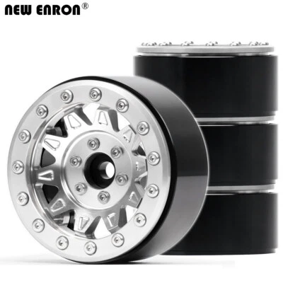 4Pcs Alloy TX1902 1.9" Beadlock Wheel Rim for Crawler 1/10 Axial SCX10 II TRX4 - Image 1 of 4