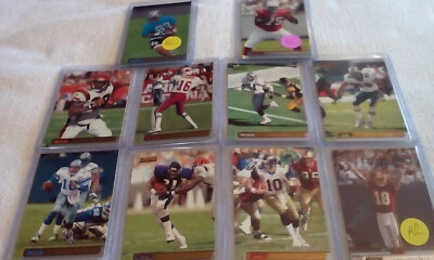2001 Stadium Club Football Partial set Pick cards wanted/needed. - Image 1 of 2