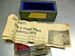 Pandux Foam & Sponge Rubber Hardness Tester w/ Box  - Picture 1 of 7