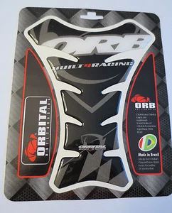 ORBITAL TANK PROTECTOR PAD - UNIVERSAL ORB RACING  - BLACK/WHITE - 5.6" x 7.5" - Bild 1 von 1