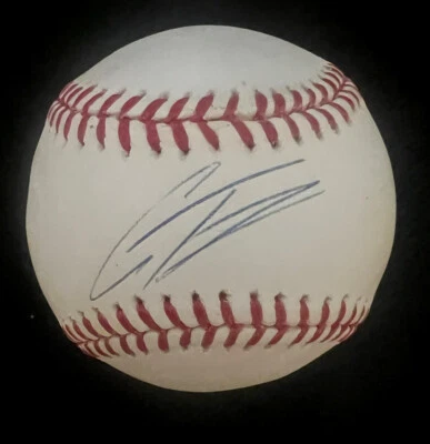 NY YANKEES GLEYBER TORRES AUTO Signed Baseball  Sweet Spot ROMLB JSA #T99197 - Image 1 of 4