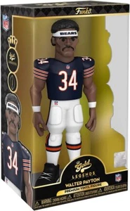 Walter Payton - Chicago Bears - 12 Pollici Funko Gold - Nuovo Di Zecca - 64547 - Picture 1 of 1