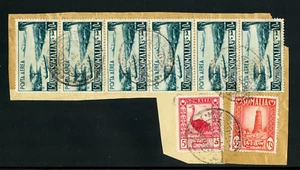 Somalia AFIS 1950/51 PA Set Aus 3 Brieffragmenten (Cod.6633) - Picture 1 of 3