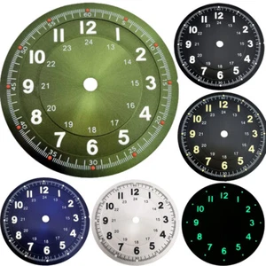 29mm Watch NH35 Dial green luminous fit NH36 Miyota 8215 Movement - Picture 1 of 11