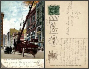 TEMA POSTAL VINTAGE: Bomberos - Imagen 1 de 1