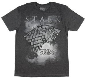 Camiseta Juego de Tronos STARK WINTER IS COMING NUEVA CON ETIQUETAS Oficial S-3XL - Imagen 1 de 1