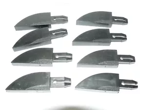 8 Schienenendstücke für Carrera Car Racing Steilkurve etc. NEU - Bild 1 von 1