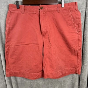 Pantalones Cortos Carga Informales Izod Agua Salada Para Hombre 36 Rojo 100% Algodón Elastizados Calce Relajado - Imagen 1 de 5