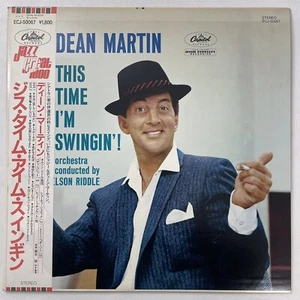 Dean Martin - This Time I'm Swingin'! 12" Vinyl LP 1981 JAPAN ECJ-50067 EX/EX - Picture 1 of 5